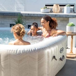 Jacuzzi SPA Intex Chevron Deluxe Square Bubble 28472 flexmag.md