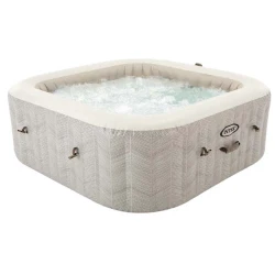 Jacuzzi SPA Intex Chevron Deluxe Square Bubble 28472 flexmag.md