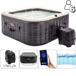Jacuzzi SPA Intex Greystone Deluxe 28452 flexmag.md