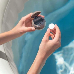 Jacuzzi SPA Intex PureSpa Bubble Blue 28486 flexmag.md