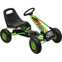 Карт с педалями Enero Sport Go-Kart 01 Зеленый flexmag.md