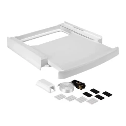 Kit montare verticala pentru uscatoare Whirlpool Wpro SKS101, Alb flexmag.md
