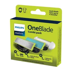 Запасное лезвие для электробритвы Philips OneBlade QP936-50 Черное flexmag.md