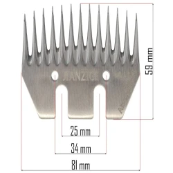 Lame pentru masina de tuns oi Red Technic RTMDSO0147-NO flexmag.md