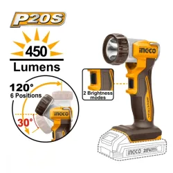 Lanterna cu acumulator Ingco CWLI2058 flexmag.md