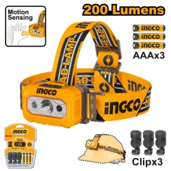 Фонарь передний Ingco HHL013AAA8 flexmag.md