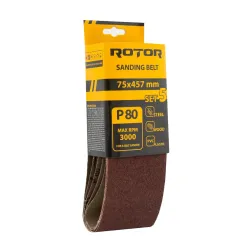 Lenta abraziva Rotor P80 75x457mm (19933) flexmag.md