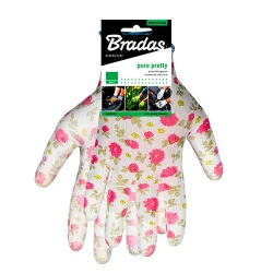 Перчатки защитные полиуретановые Bradas PURE PRETTY RWPPR8 flexmag.md