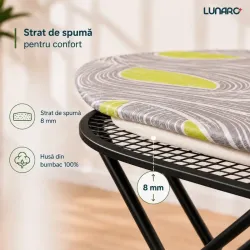 Masa De Calcat Lunaro VERA-BK Negru flexmag.md