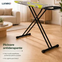 Masa De Calcat Lunaro VERA-BK Negru flexmag.md