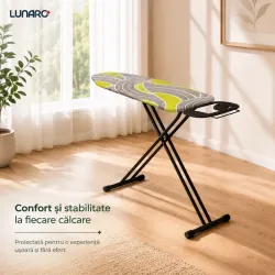 Masa De Calcat Lunaro VERA-BK Negru flexmag.md
