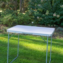 Masa de camping pliabila cu blat alb Jumi OM-992214 flexmag.md