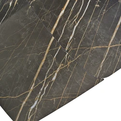 Masa extensibila pentru bucatarie Deco ASIA Black Gold (A-4529) flexmag.md