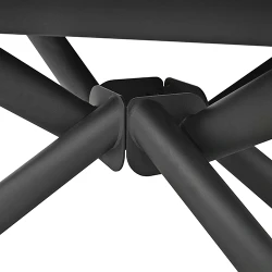 Masa extensibila pentru bucatarie Deco ASIA Black Gold (A-4529) flexmag.md