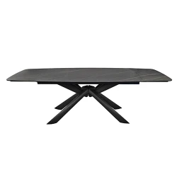 Masa extensibila pentru bucatarie Deco ASIA Black Gold (A-4529) flexmag.md