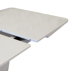 Masa extensibila pentru bucatarie Deco Dilon White flexmag.md