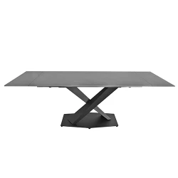 Стол расширяемый для кухни Deco HELIOS Grey flexmag.md