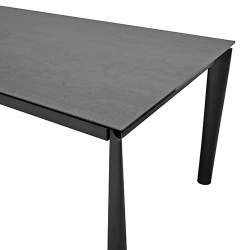 Masa extensibila pentru bucatarie Deco LIZA Antracite Italy Ceramic flexmag.md