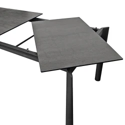 Masa extensibila pentru bucatarie Deco LIZA Antracite Italy Ceramic flexmag.md