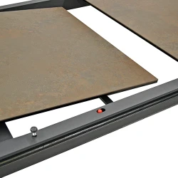 Masa extensibila pentru bucatarie Deco LIZA Rusty Italy Ceramic flexmag.md