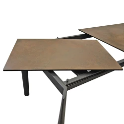 Masa extensibila pentru bucatarie Deco LIZA Rusty Italy Ceramic flexmag.md