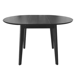 Masa extensibila pentru bucatarie Deco Mars Black flexmag.md