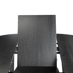 Masa extensibila pentru bucatarie Deco Mars Black flexmag.md