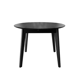 Masa extensibila pentru bucatarie Deco Mars Black flexmag.md