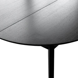 Masa extensibila pentru bucatarie Deco Mars Black flexmag.md