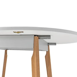 Стол раздвижной для кухни Deco Mars Grey flexmag.md