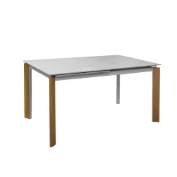 Masa extensibila pentru bucatarie Deco MBLD-SYF-BEG flexmag.md