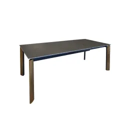 Masa extensibila pentru bucatarie Deco MBLD-SYF-DGRY flexmag.md