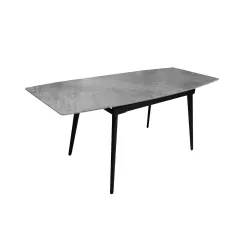 Masa extensibila pentru bucatarie Deco MEELR120-HRIET-GRY flexmag.md