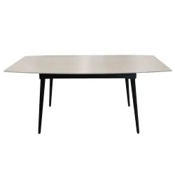 Masa extensibila pentru bucatarie Deco MEELR140-HRIET-BEG flexmag.md