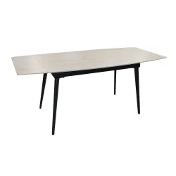 Masa extensibila pentru bucatarie Deco MEELR140-HRIET-BEG flexmag.md