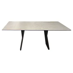 Masa extensibila pentru bucatarie Deco MEND-DFL-WHT flexmag.md