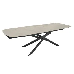 Masa extensibila pentru bucatarie Deco MLEA-JC-GRY flexmag.md