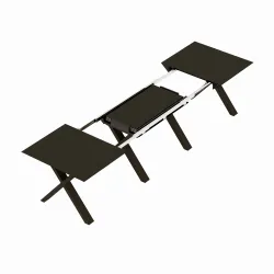 Masa extensibila pentru bucatarie Deco MMAD160-MLLC-BLK flexmag.md