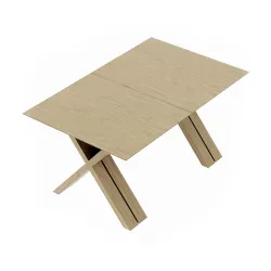 Masa extensibila pentru bucatarie Deco MMAD160-MLLC-WDN flexmag.md