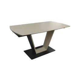Стол раздвижной для кухни Deco MNVA-HGFL-WHT flexmag.md