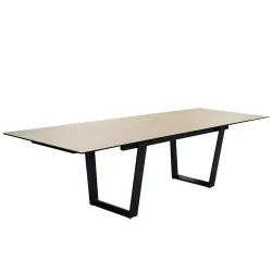 Masa extensibila pentru bucatarie Deco Moly MMLY-RCA-GRY flexmag.md
