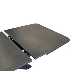 Masa extensibila pentru bucatarie Deco Ria Dark Grey flexmag.md