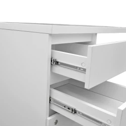 Письменный стол со встроенным ящиком справа Deco Urban 1500x680 flexmag.md