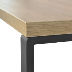 Masa pentru birou Deco B-120 Sonoma+Negru flexmag.md