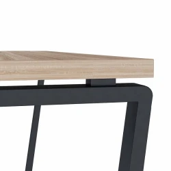 Masa pentru birou Deco B-150 Sonoma-Black flexmag.md