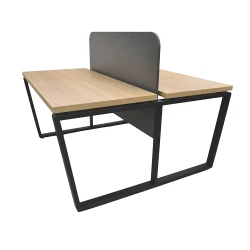 Masa pentru birou Deco Duet (dublu cu panou separator) flexmag.md