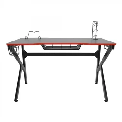 Masa pentru birou Deco EGame Black-Red flexmag.md