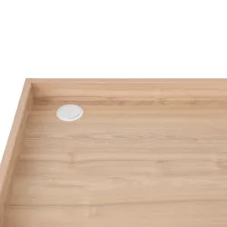 Masa pentru birou Deco Ergon Oak M37/Grey Finish flexmag.md