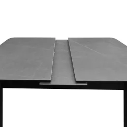 Masa pentru birou Deco Granna Grey+Black Legs flexmag.md