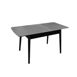 Masa pentru birou Deco Granna Grey+Black Legs flexmag.md